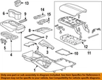Gm Oem 19-23 Blazer Center Console-cup Holder 84509812. Fixed Price $22.21.