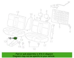 Honda 82184-SNA-A01ZH Premium Black Rear Armrest Cup Holder Acura Ilx, Rdx New. Fixed Price $90.97.