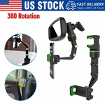 360 Car Rearview Mirror Rotation Adjustable Phone Holder Mount Multifunction Lot. Fixed Price $281.99.