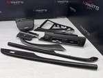 15-19 Oem Bmw F12 M6 Center Console Dash Vent Carbon Fiber Interior Trim Set *1. Fixed Price $500.00.