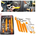 12PCS Plastic Car Radio Door Clip Panel Trim Dash Audio Removal Pry Kit Tool. Fixed Price $8.95.
