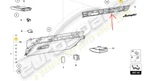 New Genuine Lamborghini Huracan Rhd Dashboard Panel Trim Molding For Cup Holder. Fixed Price $484.45.