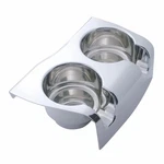 Chrome 2006+ Kenworth Deluxe Cup Holder Console Top - W900 T800 T660 C500. Fixed Price $36.98.