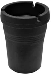 Sleek Black Smokeless Ashtray For Cars Fits Cup Holders Eliminates Odors. Fixed Price $9.69.