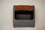 Bmw E53 X5 Center Console Rear Cup Holder Assembly Beige & Dark Wood. Fixed Price $40.00.