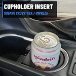 2018-2023 Subaru Crosstrek/impreza Small Cup Holder Insert, Fits Standard Cans. Fixed Price $18.00.