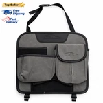Durasiko Car Seat Organizer Gap Storage W/ Cup Holder Barrier Large Capacity. Fixed Price $28.97.