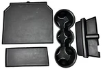 2006-2009 Dodge Ram Business Center Console Cup Holder Mat Tray All 4 Inserts. Fixed Price $119.99.