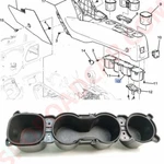 Front Floor Console Cup Holder For Gm Chevrolet Trax 2013-2015 Oem Parts. Fixed Price $31.99.