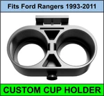 1998-2011 Ford Ranger Cup Holder Front Seat (3D Printed) Manual Transmission. Fixed Price $49.99.