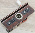 Bmw E38 750IL 740IL Rear Seat Heater Switches Cigg Lighter Wood Trim Bezel*. Fixed Price $60.99.