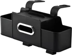 4-IN-1 Back Seat Car Organizer With Extra Large Capacity, 2 Cup Holders Black. Fixed Price $18.99.