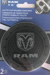 Plasticolor 001969 Ram Gray Auto Car Coaster Cup Holder Truck - 2 Pc Best Gift. Fixed Price $14.85.