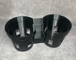 958 Porsche Cayenne 2011-2017 Dual Cup Holder Insert Usb Access Petg Black. Fixed Price $44.99.