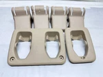 98-07 Lexus LX470 Second 2ND Row Seat Track Bracket Cover Cap Set Beige Oem. Fixed Price $99.99.