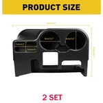 For 2003-2012 Dodge Ram 3500 Car Center Console Cup Holder Black Direct Fit 2PCS. Fixed Price $60.06.