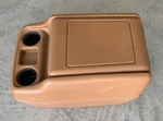 1981-1993 Dodge Pickup Ramcharger Tan Center Console Storage Cup Holder. Fixed Price $260.00.