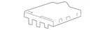 Genuine Gm Cup Holder 15812207. Fixed Price $56.32.