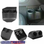 Black Travel Water Auto Dual Cup Holders Fit For Corvette C5 C6 Gmc 1997-2013 12. Fixed Price $80.85.