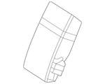 Genuine Mercedes-benz Armrest 167-970-20-00-9D88. Fixed Price $263.22.