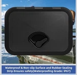 Smart Marine Deck Access Hatch 8" X 14" Black Boat. Fixed Price $22.79.