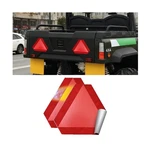 Norkmdi 2PCS/SET Slow Moving Car Sign, 7 X 8 Inches Diamond Grade Red. Fixed Price $8.16.