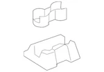 Genuine Gm Parts Canada 15133093 Console Cup Holder. Fixed Price $186.81.