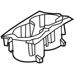 New Genuine Mercedes-benz Storage Space 21868010509051 / 218-680-10-50-9051 Oem. Fixed Price $80.14.