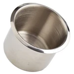 Small, Single Standard Stainless Steel Drop-in Cup Holder By Brybelly. Fixed Price $19.62.
