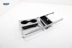 2018-2021 Kia Stinger Center Console Top Bezel Cover Trim Panel & Cupholder Oem. Fixed Price $68.74.