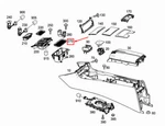 Mercedes-benz Cls C218 Centre Console Cup Holder Insert A2186890296. Fixed Price $44.15.