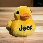 Jeep Duck Plush. Fixed Price $19.00.