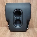 Oem Tesla Model Y Rear Seat 2ND Row Center Armrest Cup Holder Leather Black. Fixed Price $69.00.