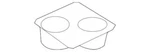 Genuine Ford Cup Holder 7E5Z-5413562-AC. Fixed Price $10.52.
