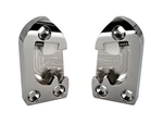 55 56 57 58 59 Chevy Door Striker Plates Polished Stainless Steel Pair. Fixed Price $259.95.