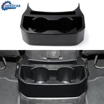 Car Rear Seat Drink Cup Holder Base Mount Cover For 2018-23 Jeep Wrangler Jl Jt. Fixed Price $26.99.