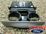 99 00 01 Super Duty F250 F350 F450 F550 Oem Ford Dash Cup Holder Graphite Gray. Fixed Price $119.95.