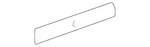 Genuine Volkswagen Upper Trim 1J0-858-607-C-1QA. Fixed Price $19.50.