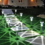 6/12X Solar Garden Lights Outdoor Waterproof Landscape Led Pathway Yard. Fixed Price $31.99.