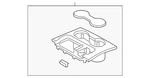 Genuine Volkswagen Trim Plate 3CN-864-263-F-FTI. Fixed Price $74.19.