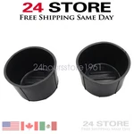 2 Pcs Set Center Console Cup Holder Rubber Inserts 04-14 Ford F150 F-150. Fixed Price $16.04.