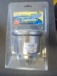 Drink Holder Stainless Steel Recessed Marpac 7-0961. Fixed Price $13.00.