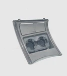 00-02 Gmc Yukon Denali Center Console Cup Holder Ashtray Bezel Gray Woodgrain. Fixed Price $39.99.