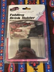 Vtg Tempress Fish-on! Stainless Steel 304 Cup Drink Holder Folding Fishing Boat. Fixed Price $49.99.