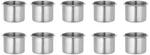 10 Regular Silver Drop-in Cup Holders For Poker And Card Tables- 2.3 Tall .... Fixed Price $37.09.