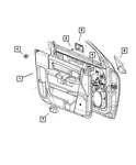 Genuine Mopar Cup-holder Left 1LD23XXXAA. Fixed Price $68.12.