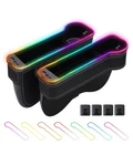 Shademax Led Car Seat Gap Filler Organizer Console Side Storage Box Between S.... Fixed Price $61.57.