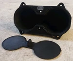 2013-2018 Hyundai Santa Fe Center Black Console Cup Holder W/ Rubber Insert Oem. Fixed Price $38.40.