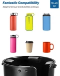 Joytutus Upgraded Car Cup Holder Expander With Offset Base, 1PCS, Black. Fixed Price $16.00.