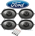 Kicker 6X8" Front+rear Speaker Replacement Kit 05-07 Ford F-250/350/450/550. Fixed Price $185.44.